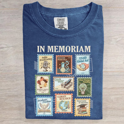 In Memoriam Portland Frog Art Print T-Shirt