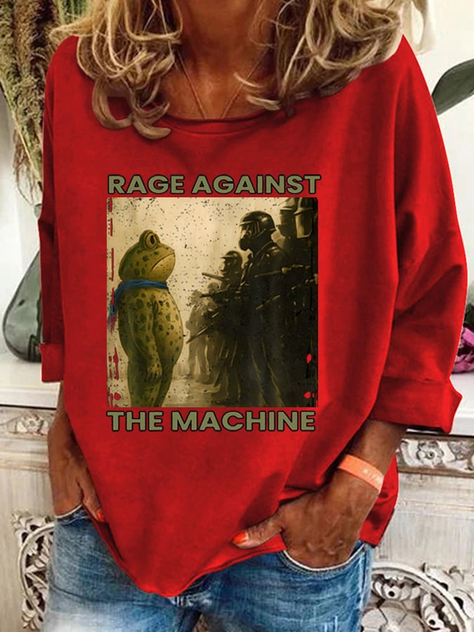 Women's FDT Print Casual Sweatshirt